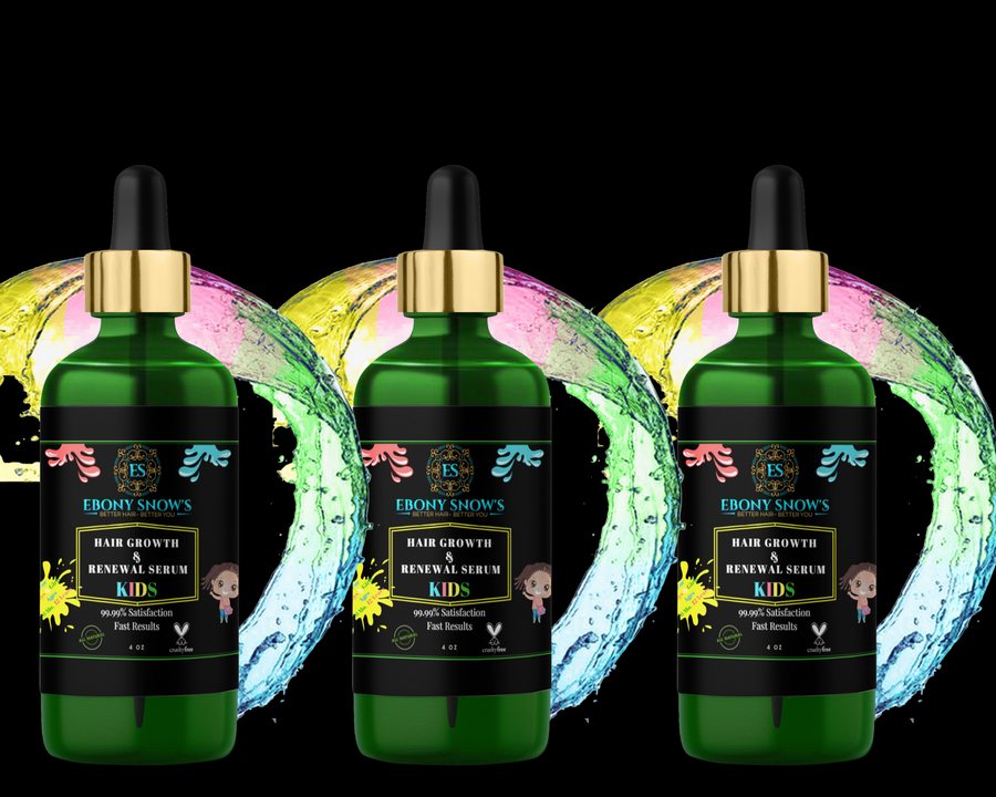 Kids Hair Growth & Renewal Serum -3 Bottle Bundle